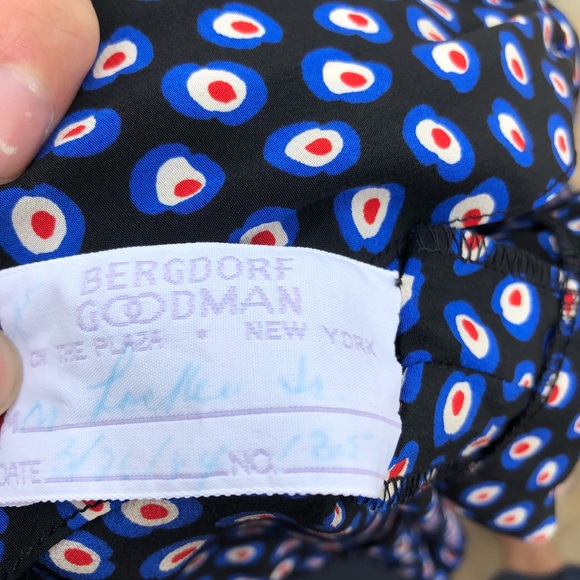 Yves Saint Laurent S/S 1983 vintage silk wrap dress - Picture 7 of 9